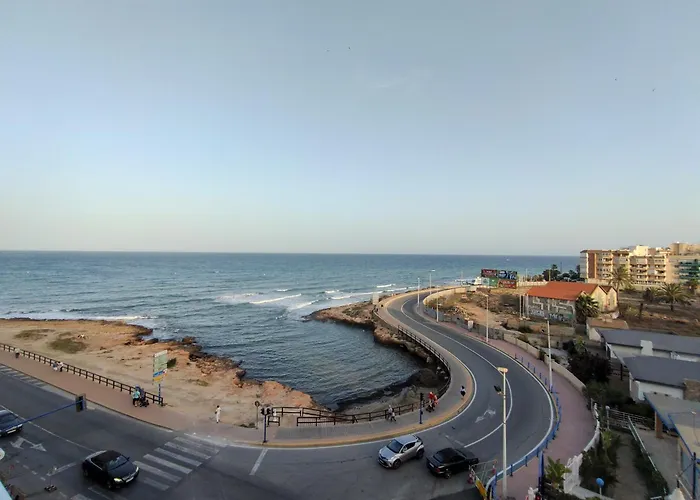 Casa Buena Vista Con Vistas Al Mar, Primera Linea, Beach Los Locos, Wifi, Torrevieja